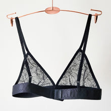 Load image into Gallery viewer, Love Me Tender black lace bralette
