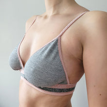 Load image into Gallery viewer, Silver Love bralette
