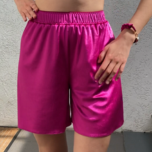 Load image into Gallery viewer, Rainbow velvet shorts
